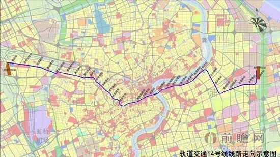 探索城市动脉，揭秘北京地铁14号线线路图上海地铁14号线线路图