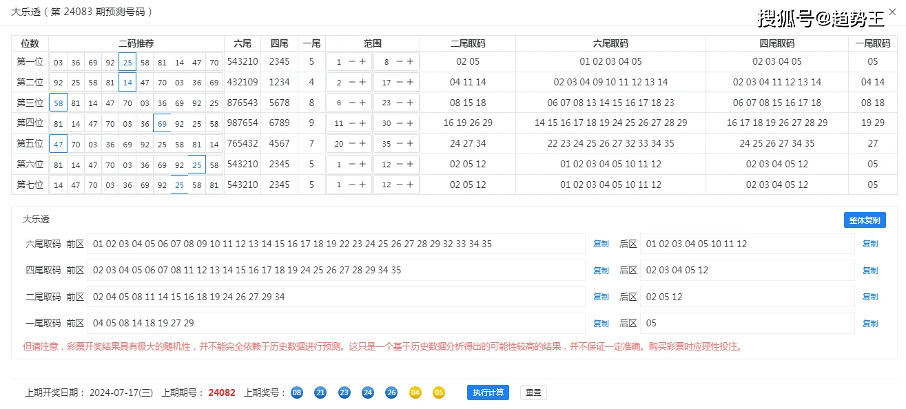 澳门彩概率